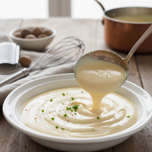 Classic Velvety Bechamel Sauce recipe