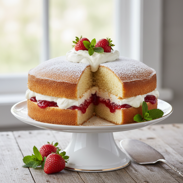 Classic Victoria Sandwich Cake recipe