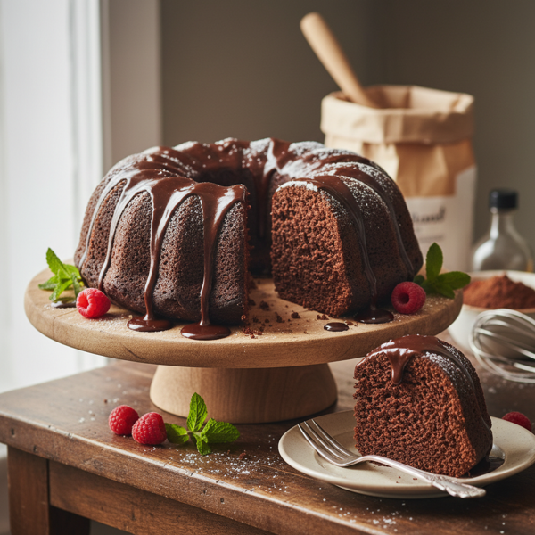 Classic Wacky Chocolate Cake recipe