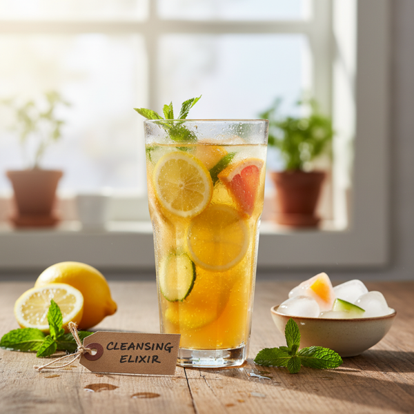 Cleansing Citrus Morning Elixir recipe