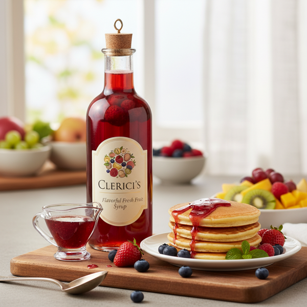 Clerici's Flavorful Fresh Fruit Syrup recipe