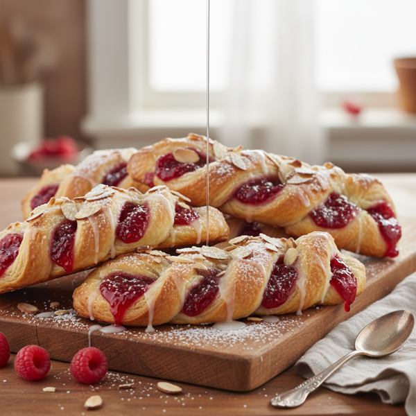 Cleveland-Style Raspberry Almond Pastries recipe