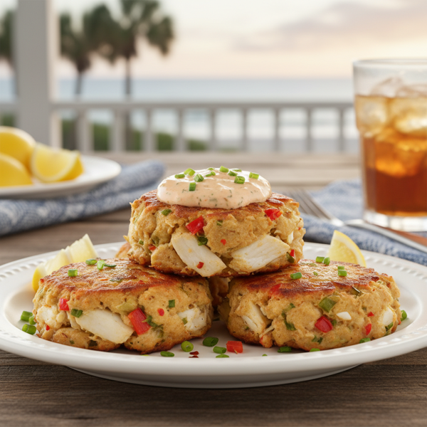 Coastal Carolina Spicy Lump Crab Cakes recipe