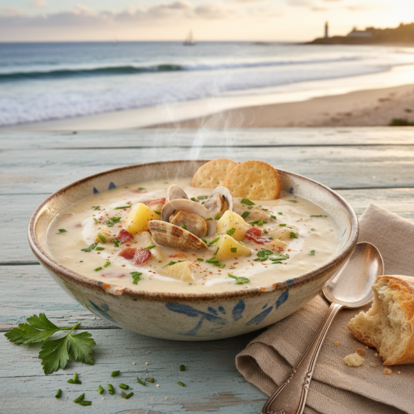 Coastal Creamy Clam Chowder recipe