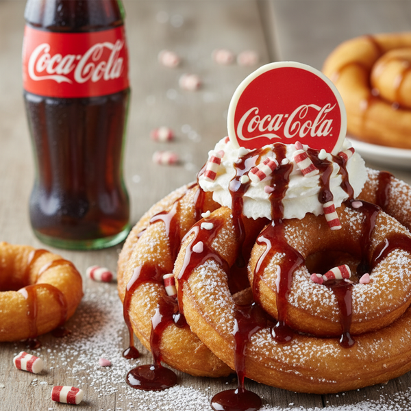 Coca Cola Delight Funnel Cake recipe