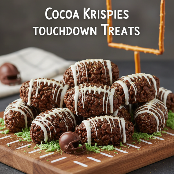 Cocoa Krispies Touchdown Treats recipe