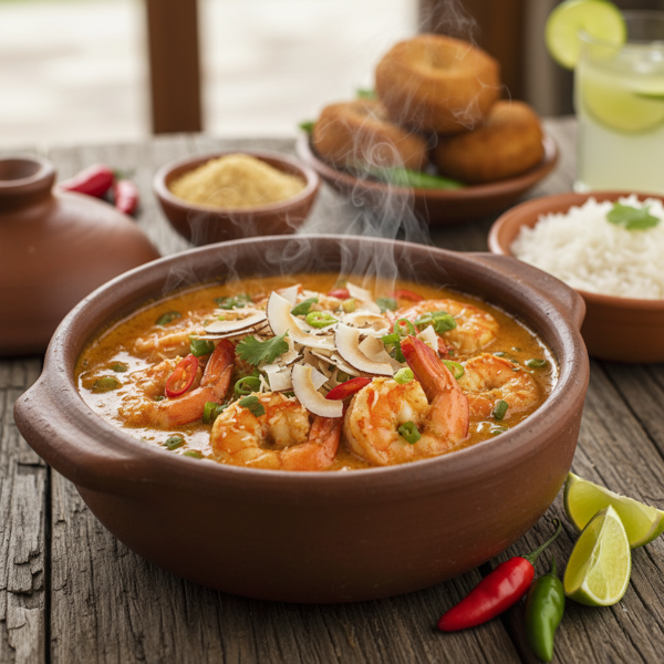 Coconut-Laden Bahian Shrimp Stew recipe