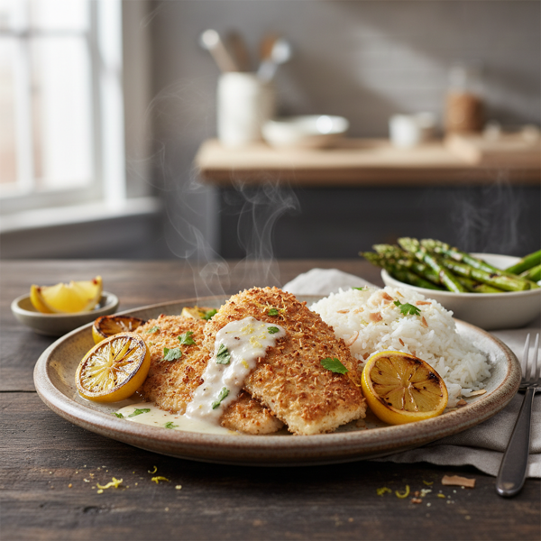 Coconut-Lemon Tilapia Delight recipe