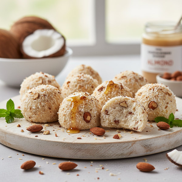 Coconut Almond Bliss Bites recipe