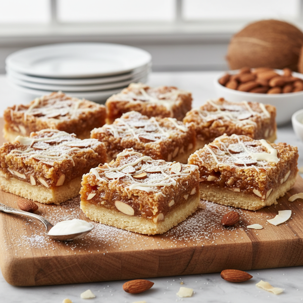 Coconut Almond Dream Bars recipe