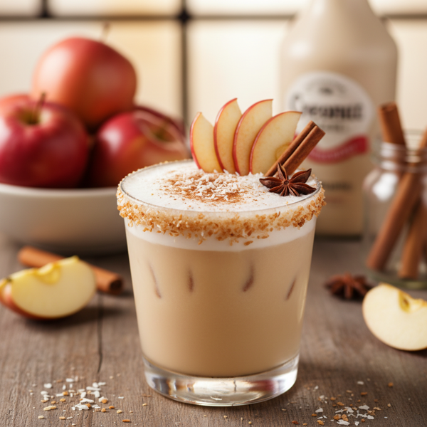 Coconut Apple Spice Cocktail recipe