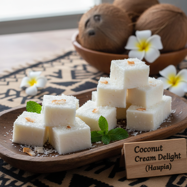 Coconut Cream Delight (Haupia) recipe