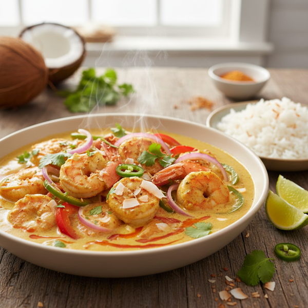 Coconut Curry Shrimp Delight recipe