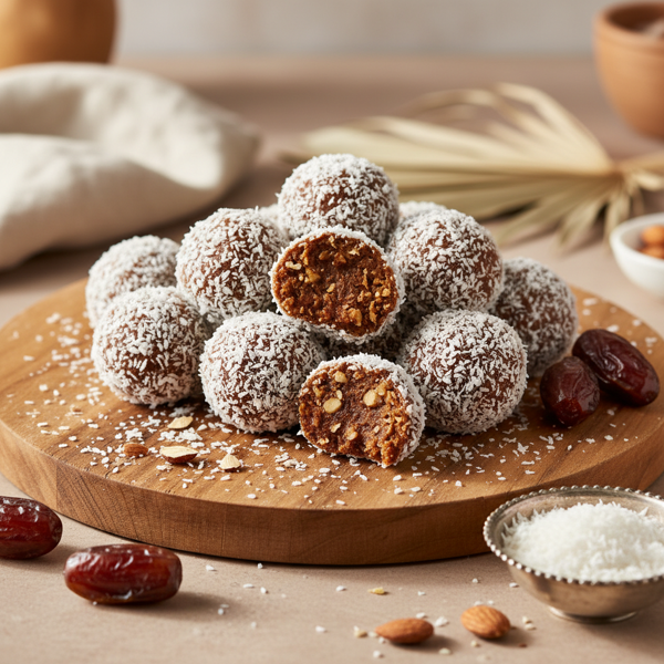 Coconut Date Energy Bites recipe