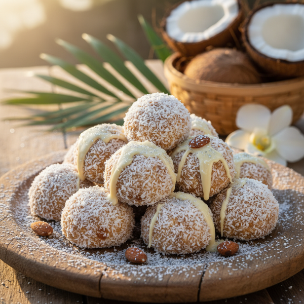 Coconut Delight Snowballs recipe