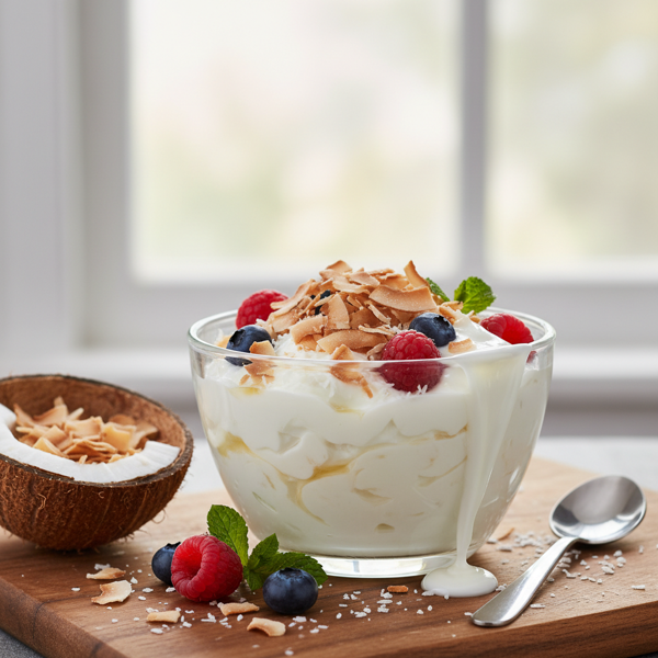 Coconut Delight Yogurt Snack recipe
