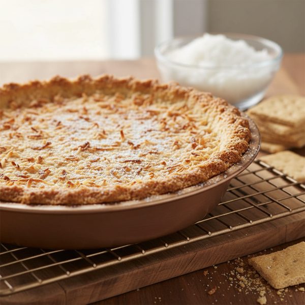 Coconut Graham Cracker Pie Crust recipe