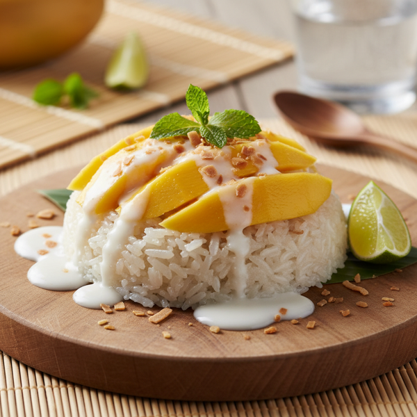 Coconut Mango Sticky Rice Delight recipe