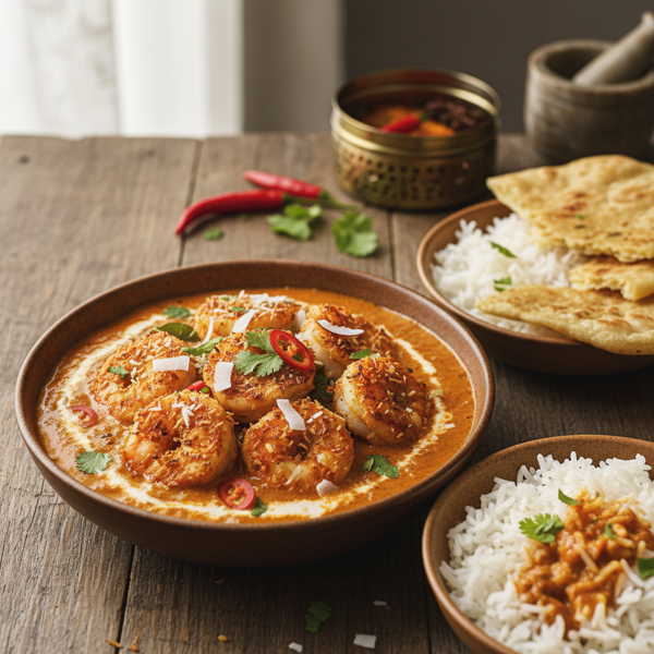 Coconut Shrimp Masala Delight recipe