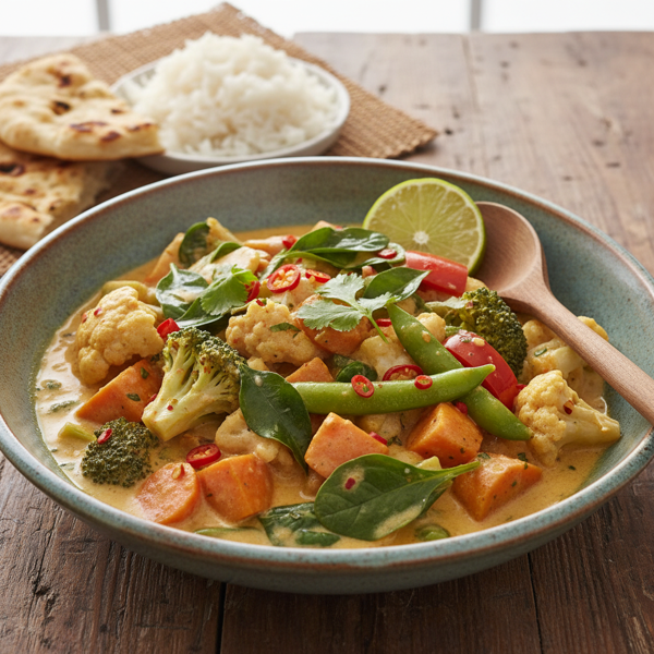 Coconut Vegetable Curry recipe