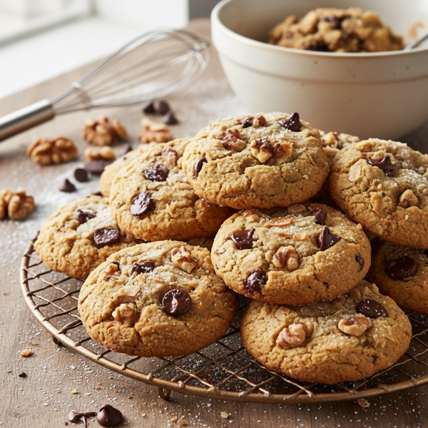 Coconut Walnut Chocolate Chip Cookies recipe