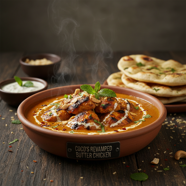 Coco's Revamped Butter Chicken recipe