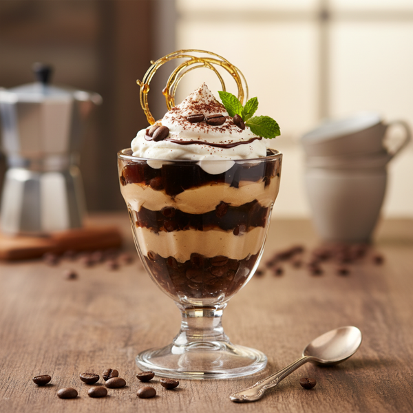 Coffee Gelatin Delight recipe