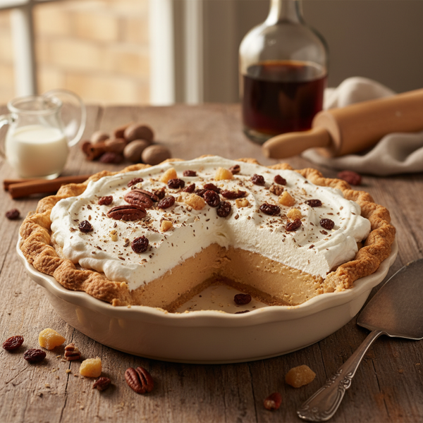 Colonial Rum Cream Pie recipe