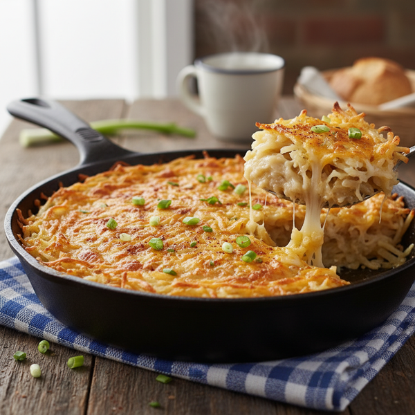 Comforting Cheesy Hash Brown Bake recipe