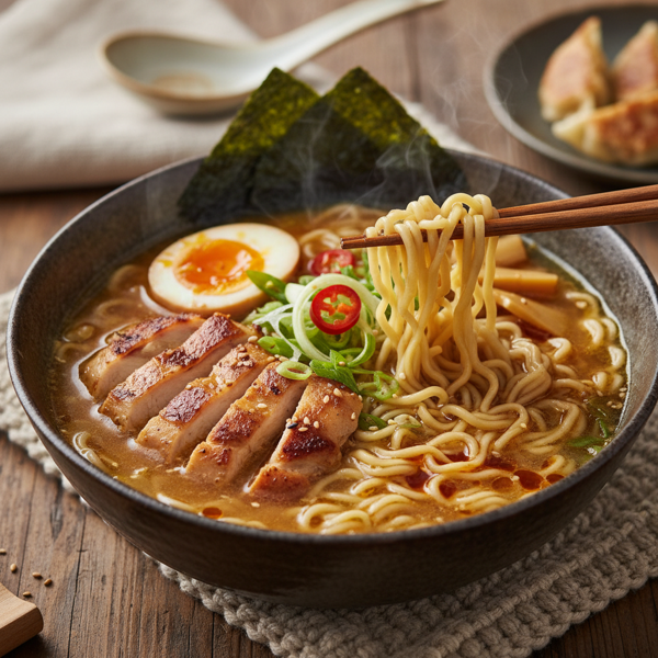 Comforting Chicken Ramen Bowl recipe
