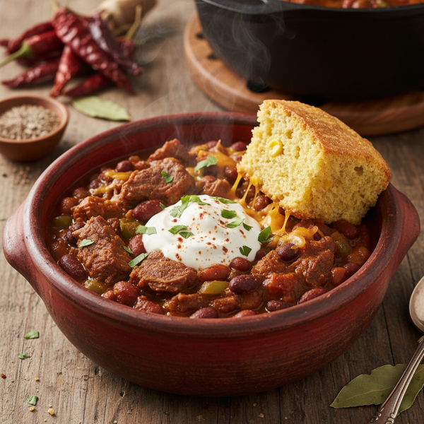 Comforting Slow Cooker Beef Chili recipe