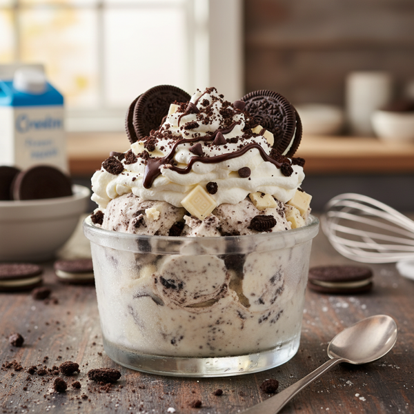 Cookies 'n' Cream Delight Tortoni recipe