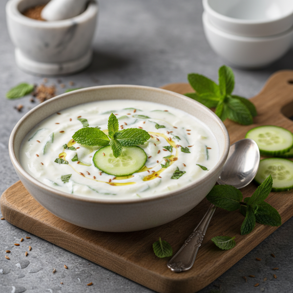 Cooling Cucumber Raita recipe