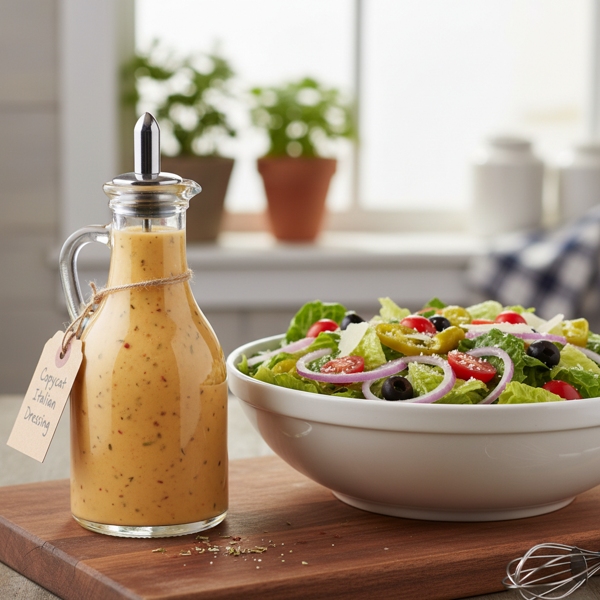 Copycat Olive Garden Italian Salad Dressing recipe