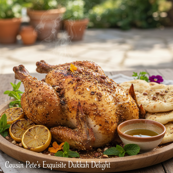 Cousin Pete's Exquisite Dukkah Delight recipe