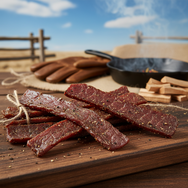 Cowboy-Style Smoked Beef Jerky recipe