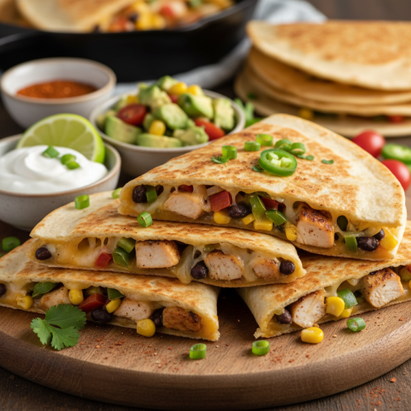 Cowboy Chicken Quesadillas recipe