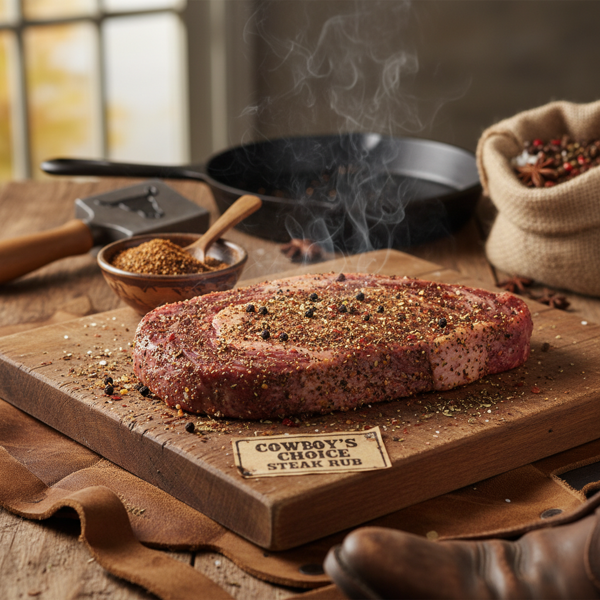 Cowboy's Choice Steak Rub recipe