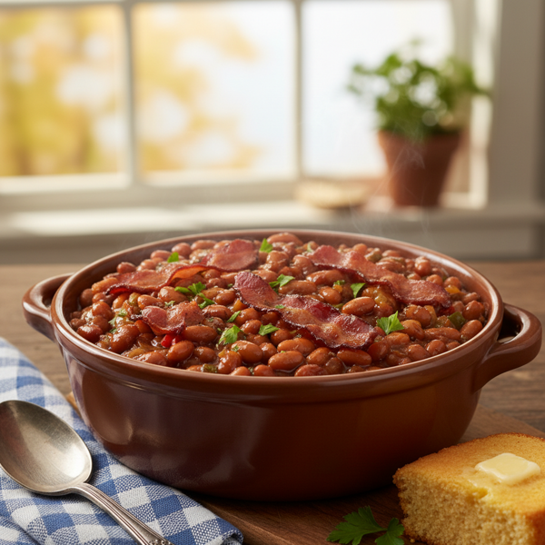 Cozy Homestyle Baked Beans recipe