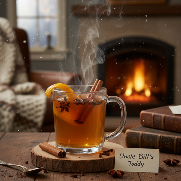 Cozy Uncle Bill's Spiced Rum Toddy recipe