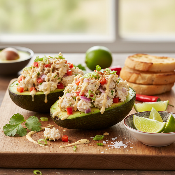 Crab-Stuffed Avocado Delight recipe