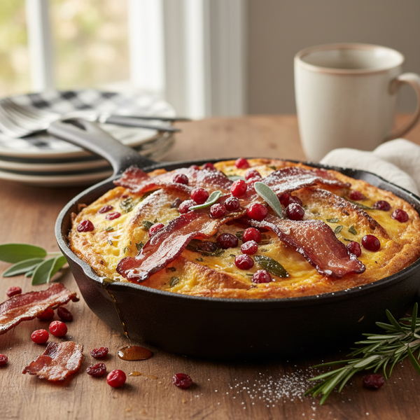 Cranberry-Bacon Breakfast Delight recipe