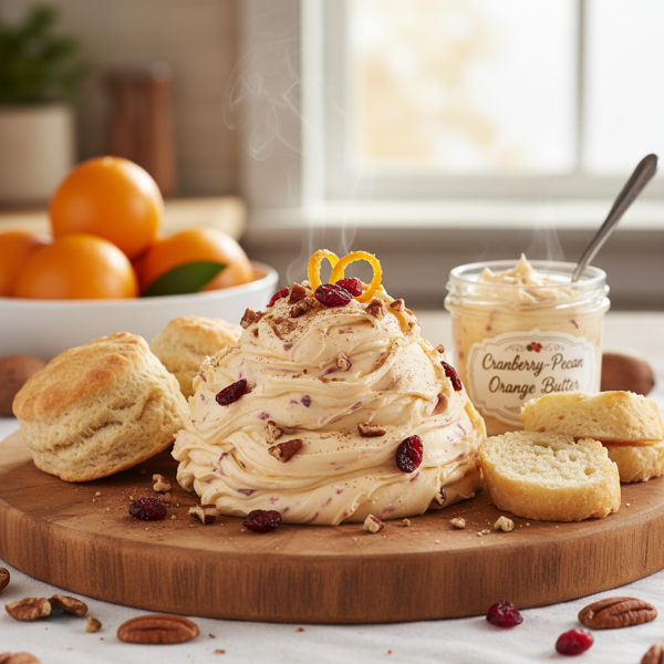 Cranberry-Pecan Orange Butter recipe
