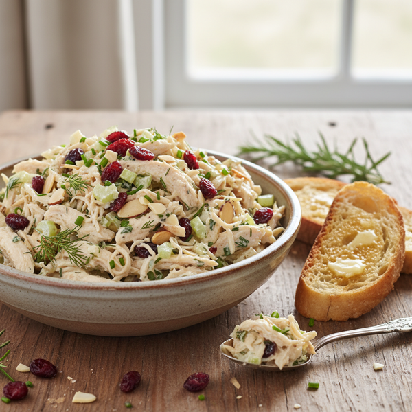 Cranberry Almond Chicken Salad recipe