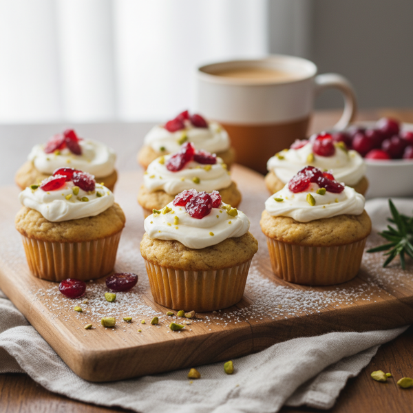 Cranberry Bliss Mini Muffins recipe