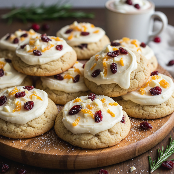 Cranberry Bliss Sugar Cookies recipe