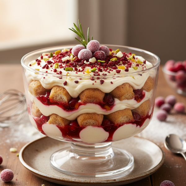 Cranberry Bliss Tiramisu recipe