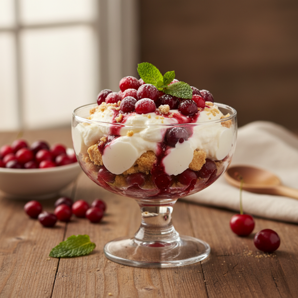 Cranberry Cherry Fruit Delight recipe