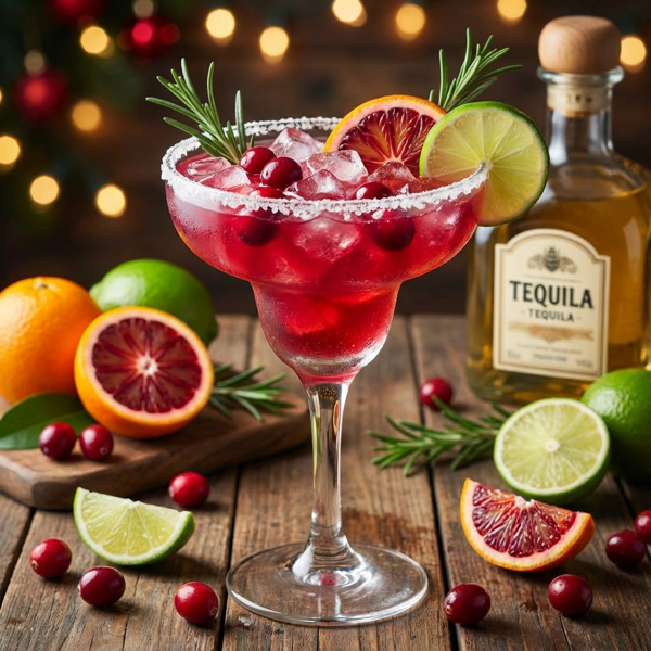 Cranberry Citrus Bliss Margarita recipe