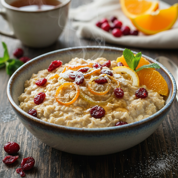 Cranberry Citrus Oatmeal Delight recipe
